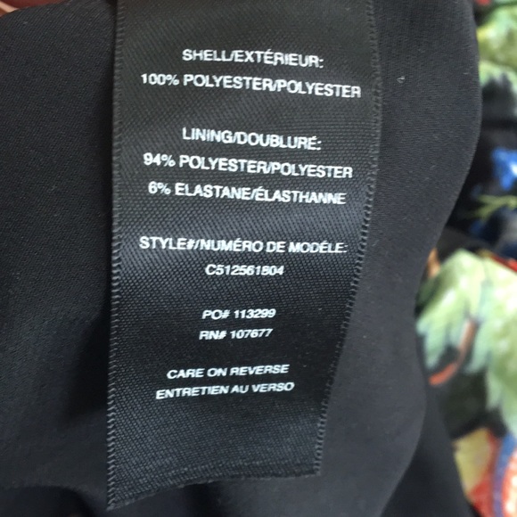 Alice + Olivia black floral print dress SIZE 2 - Picture 8 of 9